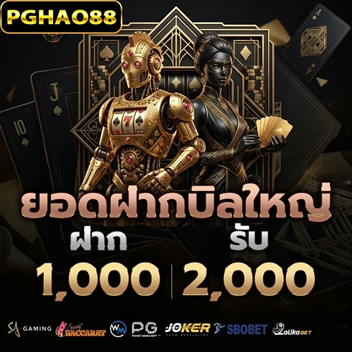 pghao88 ยอดฝากบิลใหญ่